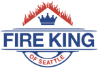 Fire King of Seattle color logo